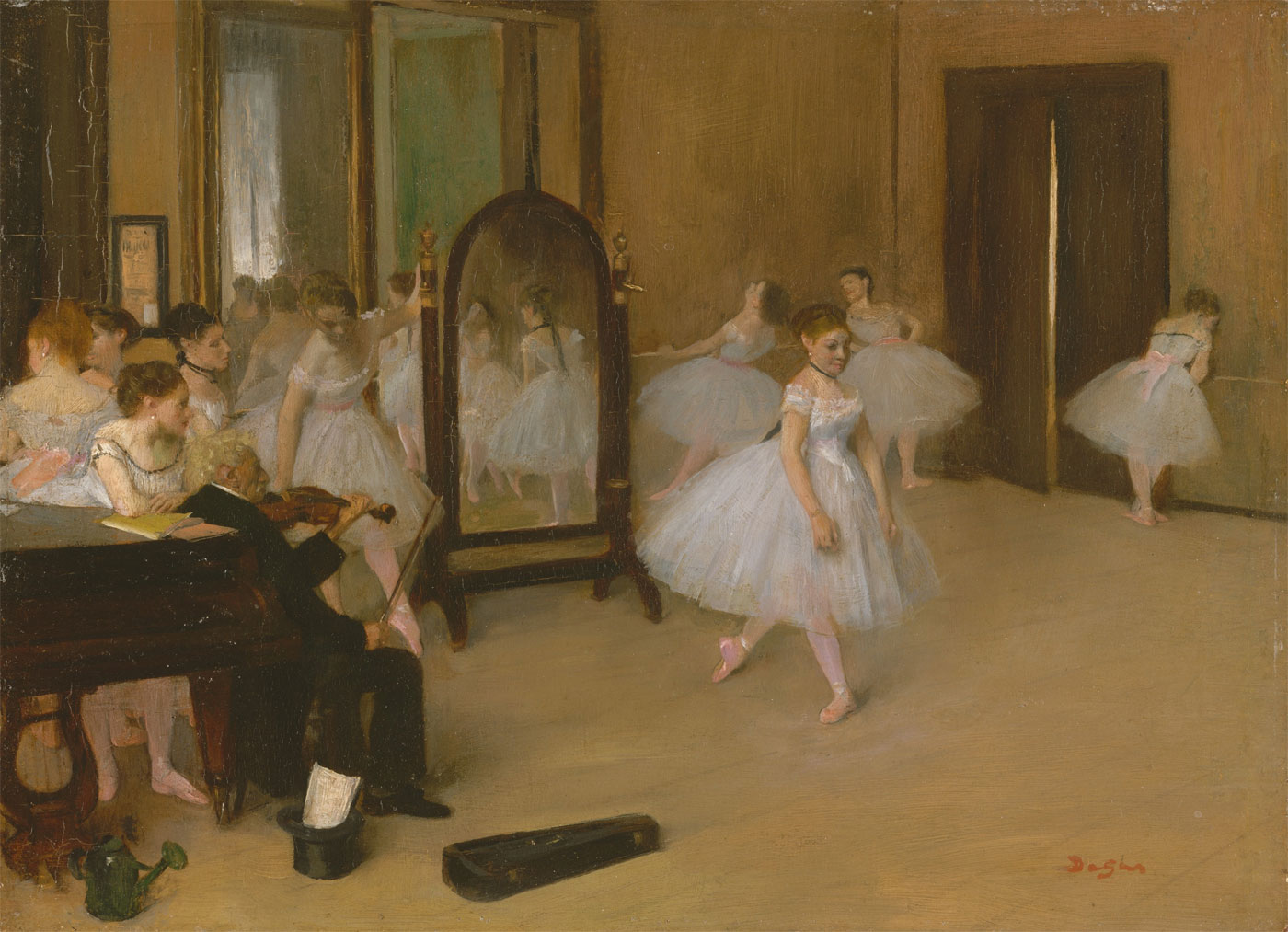 la classe de danse - Edgar Degas