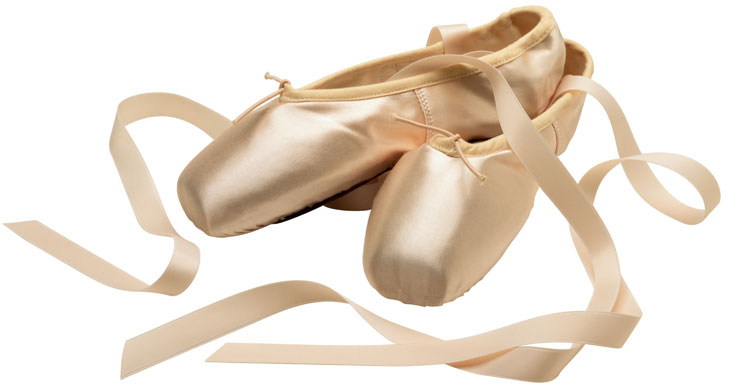 les chaussons de pointe