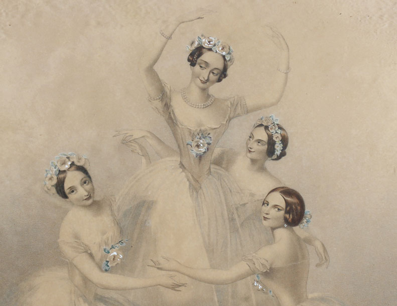 Alfred Edward Chalon pas de quatre