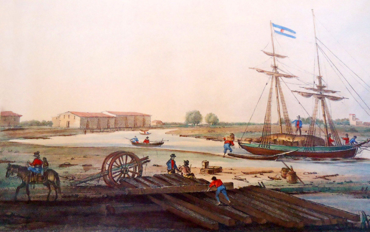 Río de la Plata 1850