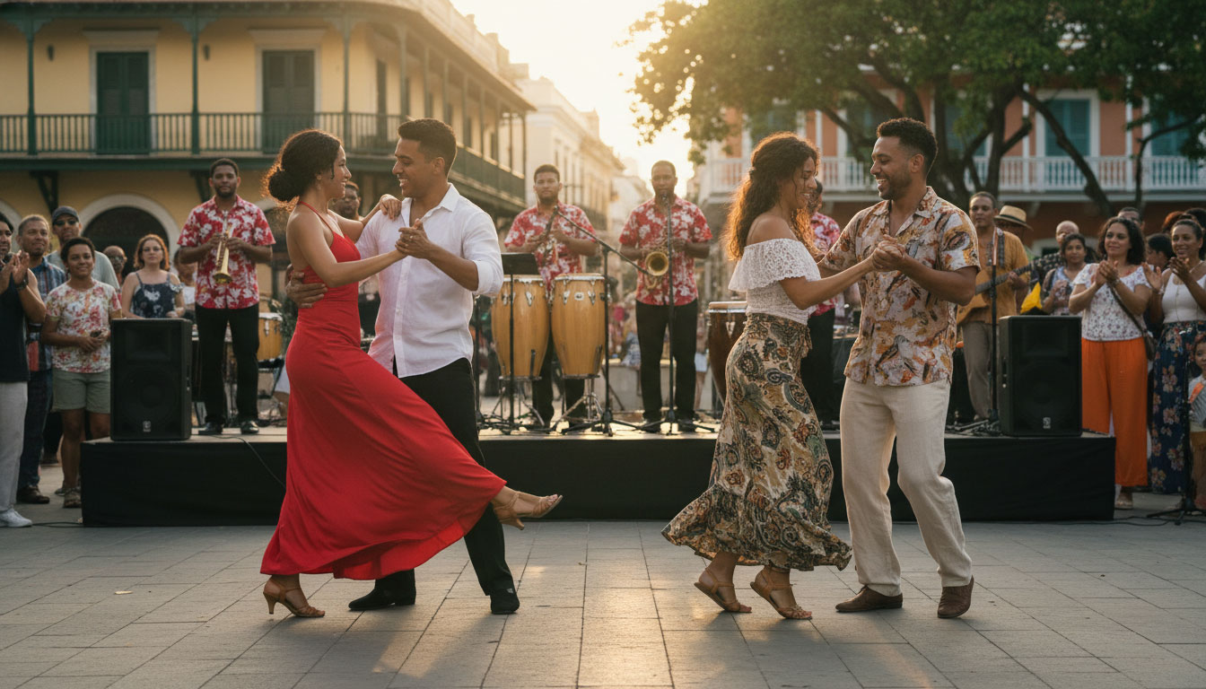 danse salsa et musique